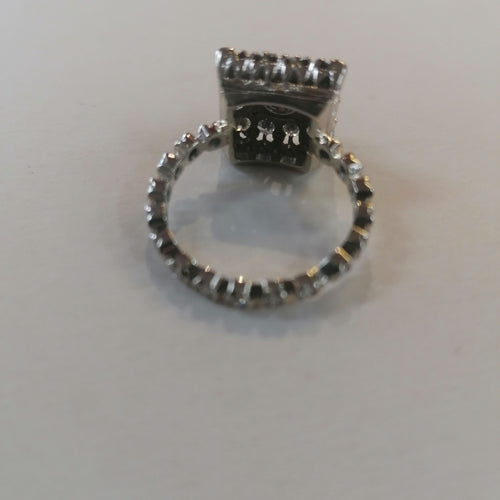 Bague 57 Bague Rétro diamants 58 Facettes