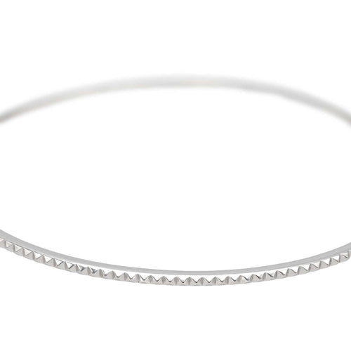 Bracelet Bracelet Jonc Or blanc 58 Facettes 2800600CN