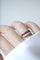 Bague 57 Bague bandeau rubis diamants 58 Facettes