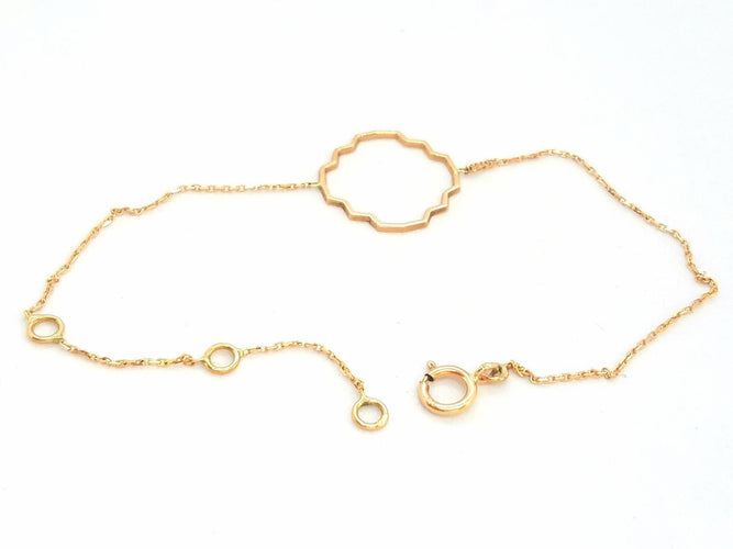 Bracelet Bracelet Transparence Or rose 58 Facettes 578893RV