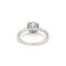 Bague Solitaire en or blanc, diamants 58 Facettes 220230R-220597R