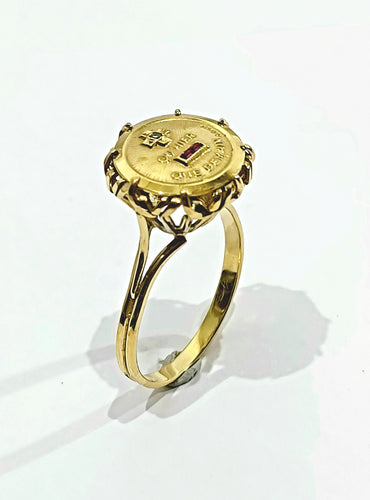 Bague 58 Augis - Bague Plus qu'hier, moins que demain 58 Facettes 3076/1