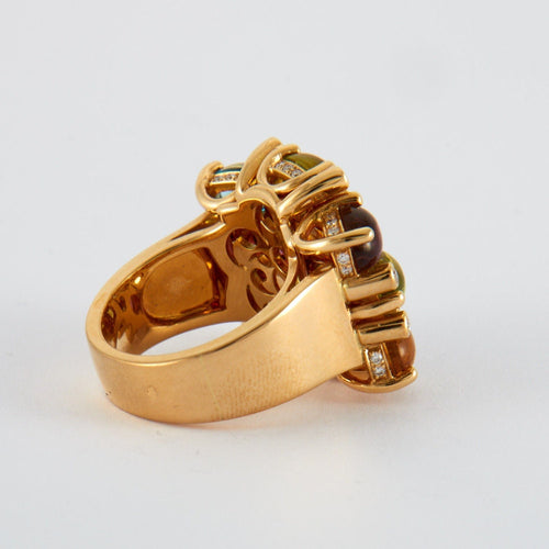 Bague 53 Bague Multicolore 58 Facettes 2.191