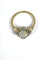Bague Bague opale et diamants monture en or jaune 18 carats 58 Facettes