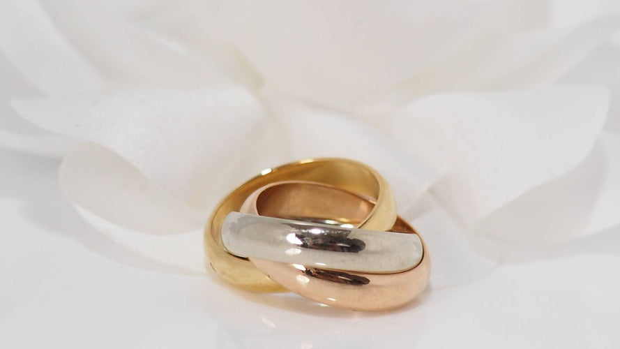 Bague Bague Cartier Trinity 3 ors 58 Facettes