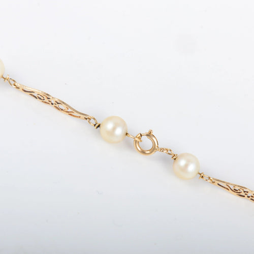 Collier Sautoir Perles 58 Facettes JE467