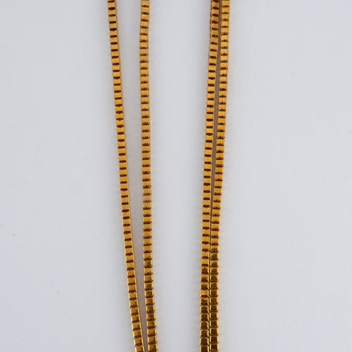 Collier Sautoir ancien en or jaune 58 Facettes