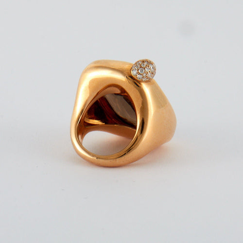 Bague 52 POMELLATO - Bague Ritratto Quartz fumé 58 Facettes