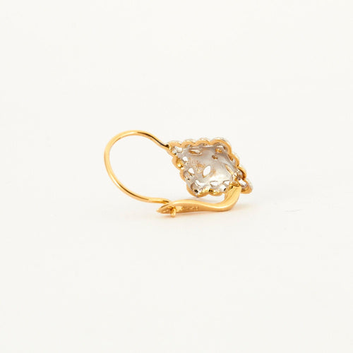 Boucles d'oreilles Boucles d'oreilles 2 ors à motifs géométriques 58 Facettes