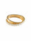 Bague 54 ALLIANCE DEMI TOUR DIAMANTS OR JAUNE 58 Facettes 402 50014