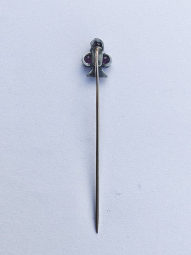 Broche Epingle à Cravate Améthyste 58 Facettes