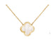 Pendentif Pendentif Van Cleef & Arpels "Pure Alhambra" or jaune et nacre 58 Facettes