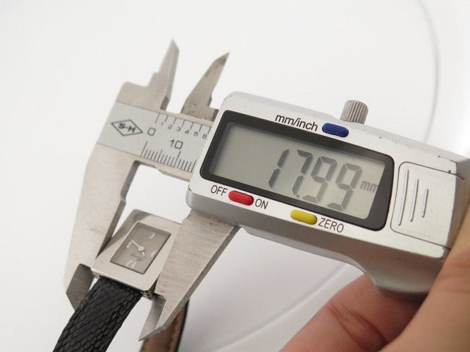 Montre montre POIRAY ma premiere mini acier 21mm bracelet en lezard quartz 58 Facettes 253055