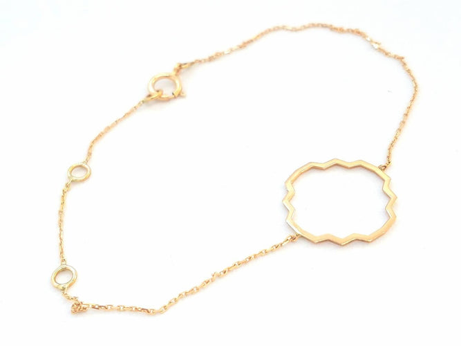 Bracelet Bracelet Transparence Or rose 58 Facettes 578893RV