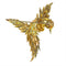 Broche Broche oiseau, Or jaune & émeraude 58 Facettes 22342-0012
