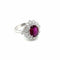 Bague Bague en grappe de diamants rubis de 1,94 carat certifiée par le domaine 58 Facettes