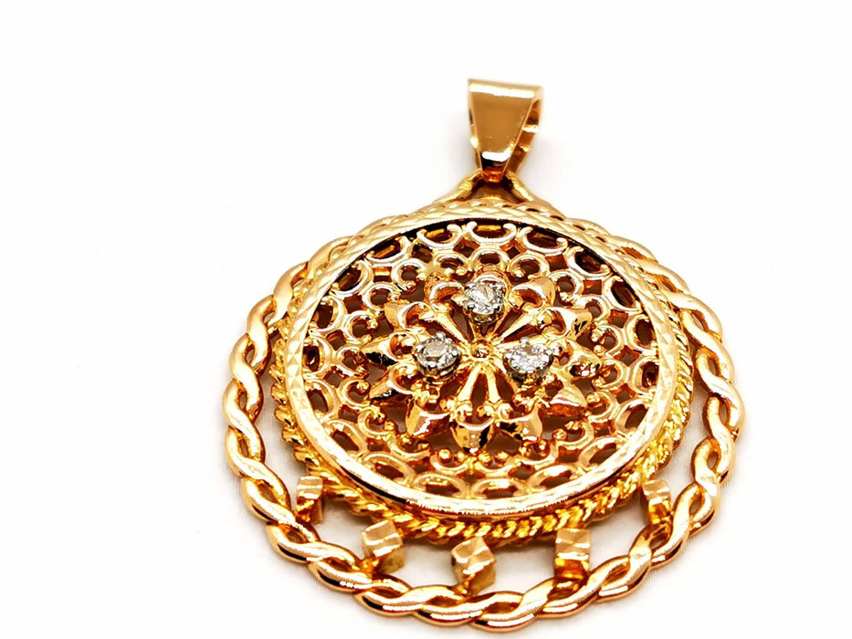 Pendentif Pendentif Pendentif Or jaune Diamant 58 Facettes 1468528CN