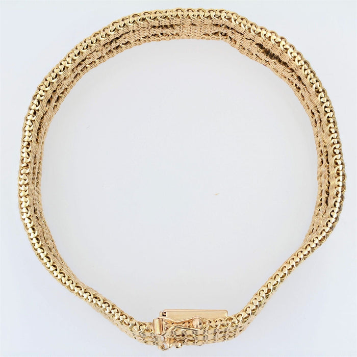 Bracelet Bracelet vintage ruban d'or 58 Facettes 16-232
