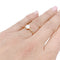 Bague 51 Bague solitaire diamant en or rose. 58 Facettes 33144