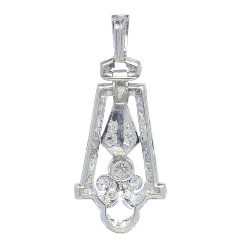 Pendentif Pendentif diamants Art déco 58 Facettes 23128-0087