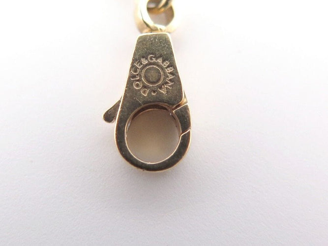 Collier collier pendentif DOLCE & GABBANA breloque f rainbow t50 or jaune 58 Facettes 250337