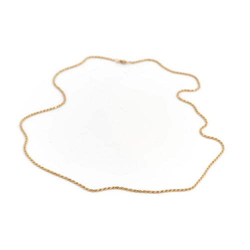 Collier Collier Maille corde Or jaune 58 Facettes 1913092CN