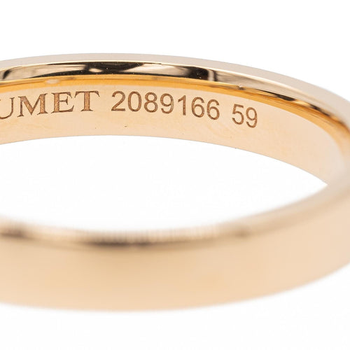 Bague 59 Chaumet Bague Alliance Rubans Or rose Diamant 58 Facettes 2699899CN