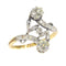 Bague 57 Diamond toi et moi ring 58 Facettes 21120-0105