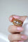 Bague Bague fil vintage or rose diamants 58 Facettes