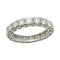 Bague 52 Alliance or blanc diamants. 58 Facettes 33218