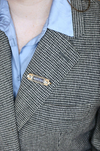 Broche Broche ancienne "Fidèle", Or rose et Diamants 58 Facettes