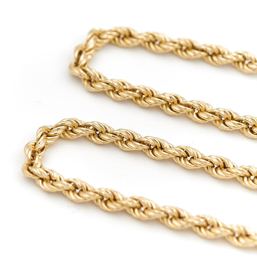 Collier Collier Maille corde Or jaune 58 Facettes 1696360CN