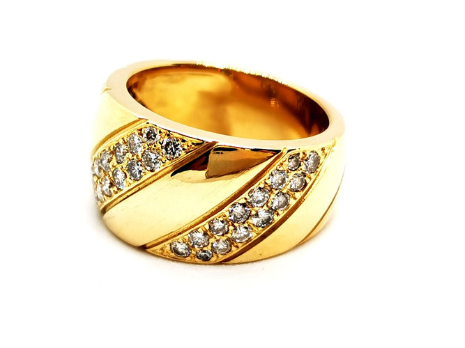 Bague 53 Bague Or jaune Diamant 58 Facettes 1176281CN