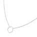Collier Collier Transparence Or blanc 58 Facettes 578939RV