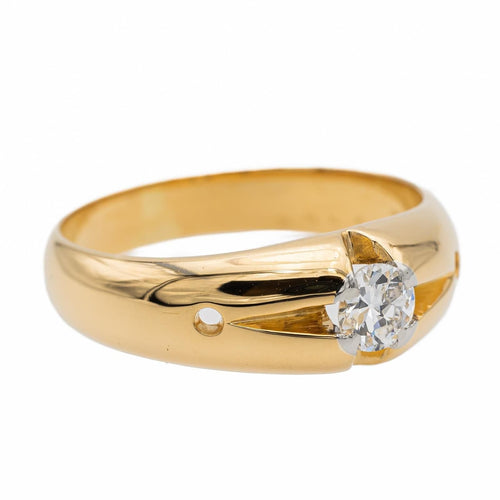 Bague 60 Bague Solitaire Or jaune Diamant 58 Facettes 2397515CN