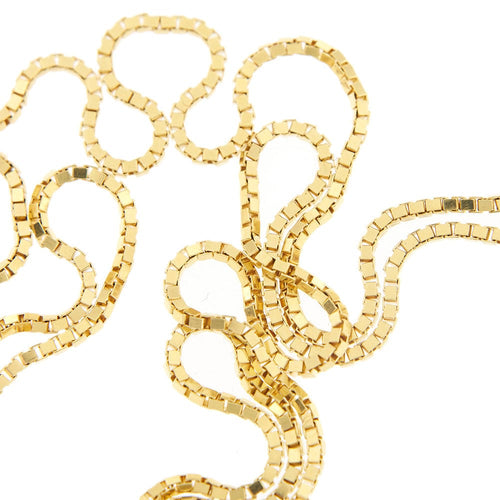 Collier Collier tricot vénitien Or jaune 58 Facettes 30075