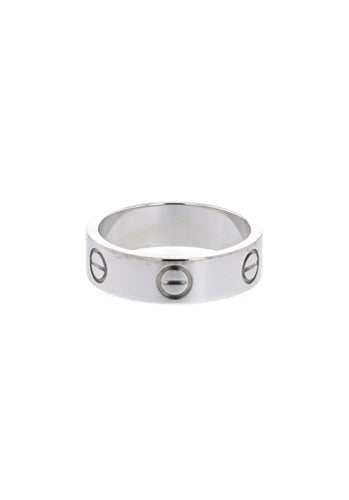 Bague 53 Bague CARTIER Love en Or Blanc 750/1000 58 Facettes 60357-55929