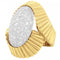 Bague 52 Bague or jaune et diamants 58 Facettes 61E00002