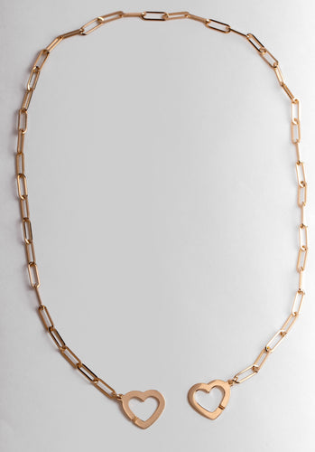 Collier Collier DINH VAN Coeur Entrelacé Or Jaune 750/1000 58 Facettes 64769-61161