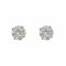 Boucles d'oreilles Puces d'oreilles diamants 1,13 carat et or blanc 58 Facettes 22-173