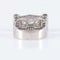 Bague Bague Tank Platine Diamants 58 Facettes 1