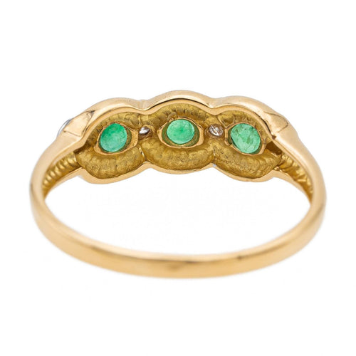 Bague 54 Bague Or jaune Emeraude 58 Facettes 2679577CN