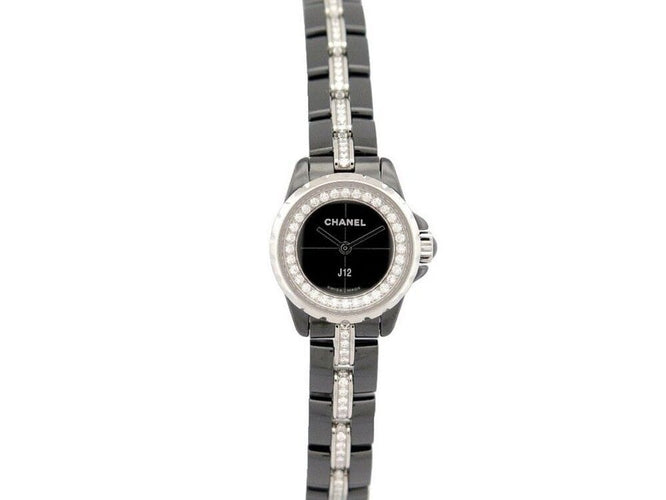 Montre montre CHANEL j12 xs ceramique diamants 1ct quartz 58 Facettes 255972