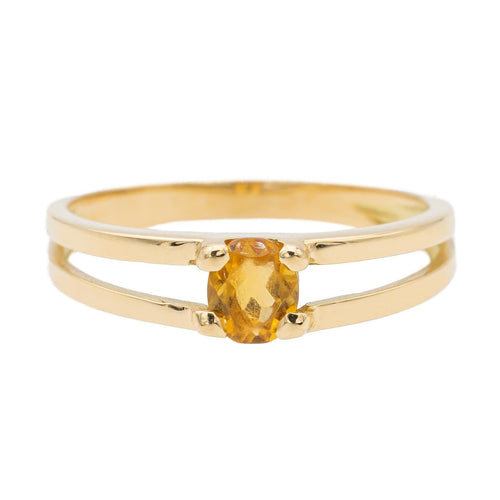 Bague 52 Bague Or jaune Citrine 58 Facettes 2679586CN