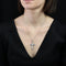 Pendentif Croix en platine et diamants 58 Facettes 22-595