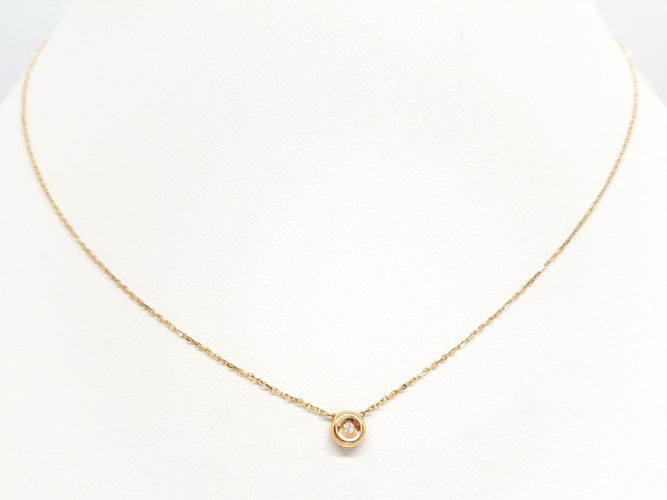 Collier Collier Or rose Diamant 58 Facettes 579066RV