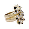 Bague 50 Bague vintage or jaune, diamants, onyx. 58 Facettes 32916