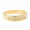 Bague 56 Bague Demi alliance Or jaune Diamant 58 Facettes 2473869CN