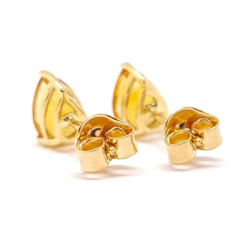 Boucles d'oreilles Boucles d'oreilles citrines or jaune 58 Facettes