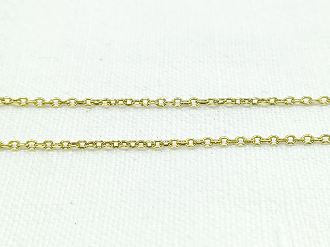 Collier Chaine en or maille forçat 58 Facettes 2923/1